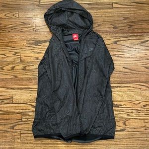 NIKE zebra reflective wind breaker